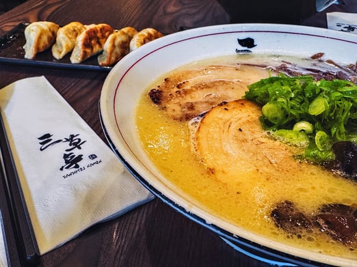 Shot on iPhone showing good food photography composition